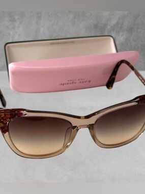 Kate Spade ALEXANE/S OBLFF  Havana Floral/ Gray Gradient Lens Sunglasses